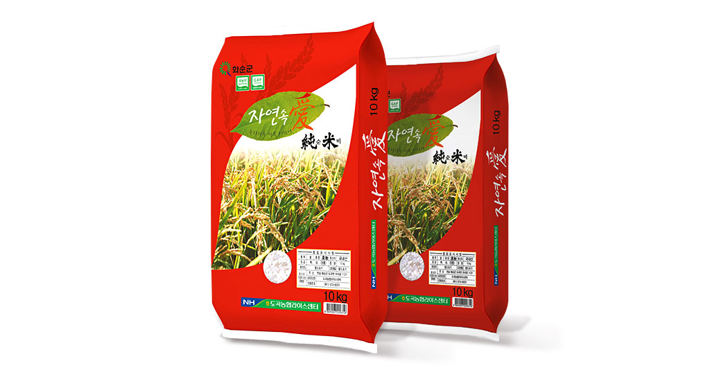 자연속愛 쌀 20kg(10kg*2) 