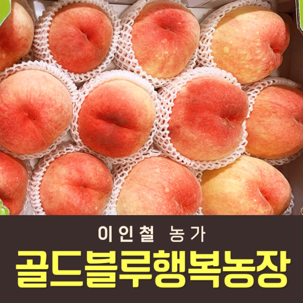 [사전예약특가] 복숭아(딱복/물복) 2kg/4kg