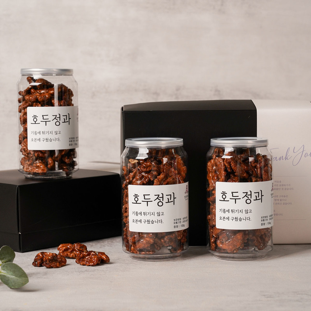 [민생회복알뜰할인]호두정과 선물세트(3개입)