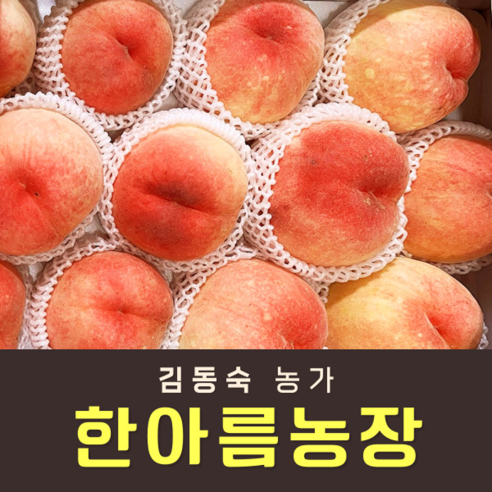 [사전예약특가] 복숭아(딱복) 2kg/4kg