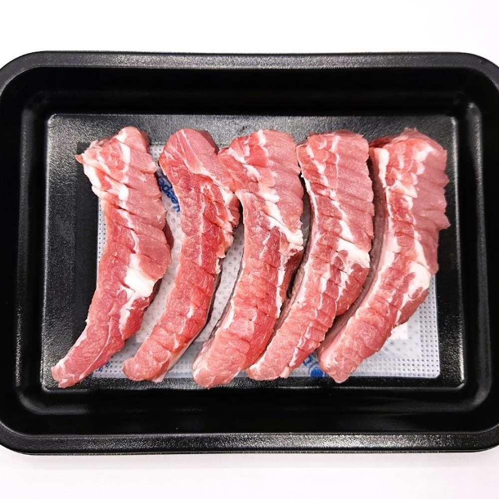 화순 재래토종 흑돼지 등갈비 300g