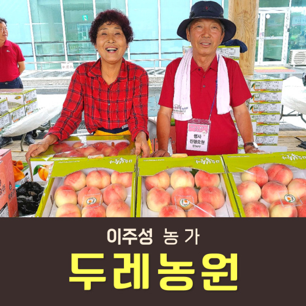 [사전예약특가] 복숭아(딱복) 4kg