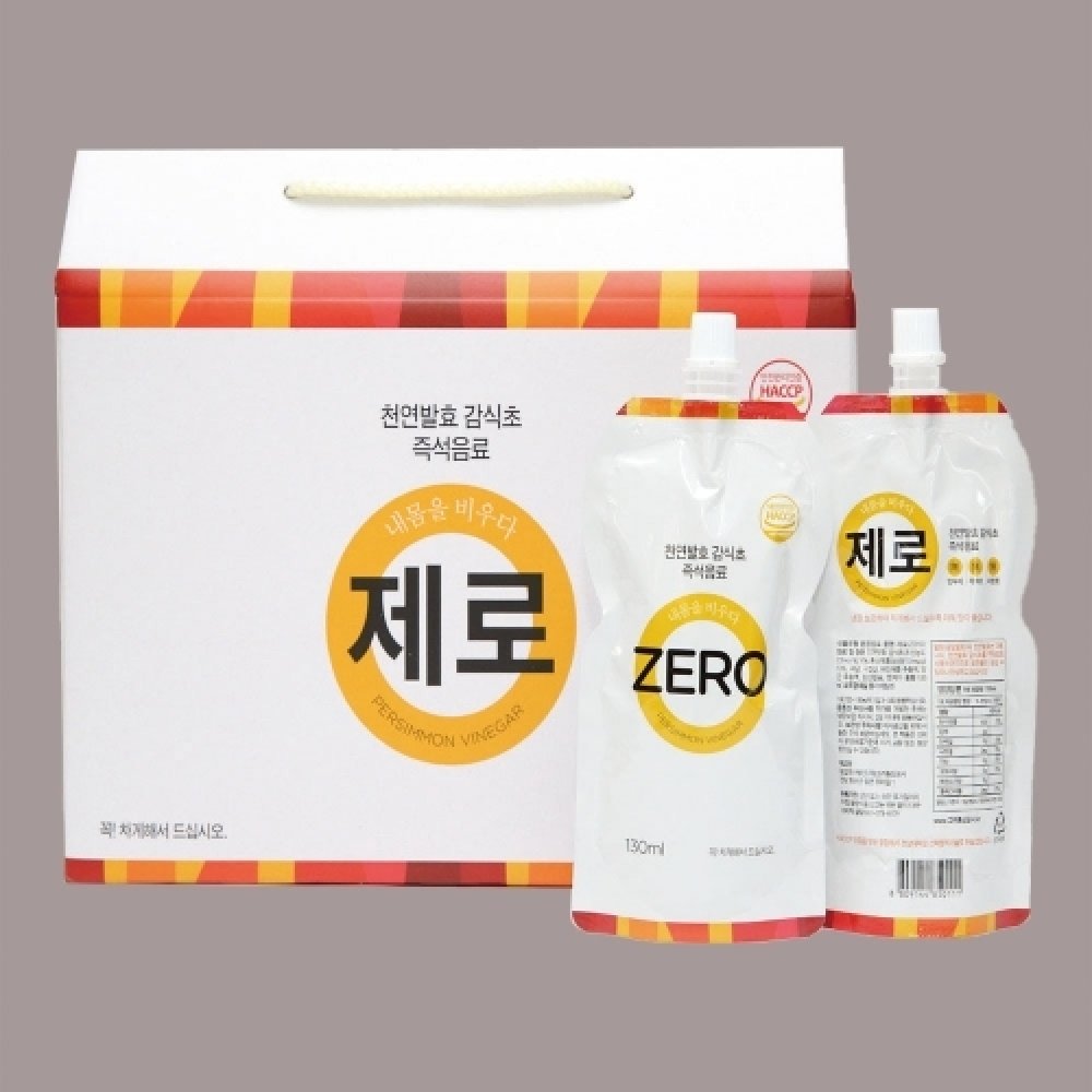 홍삼감식초 음료 제로 130ml / 30포 1박스