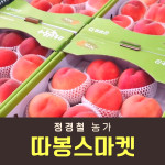 [사전예약특가] 복숭아(딱복/물복) 2kg/4kg