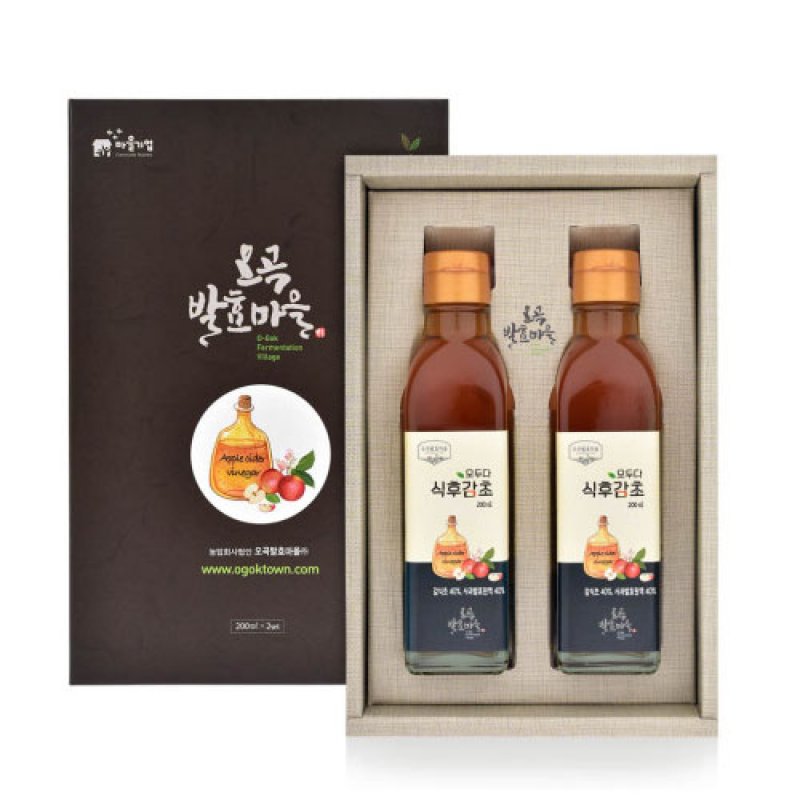 천연발효식초 식후감초 200ml*2병