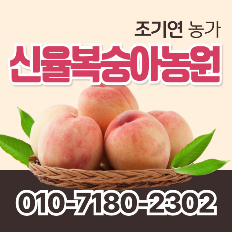 [사전예약특가] 복숭아(딱복/물복) 2kg/4kg