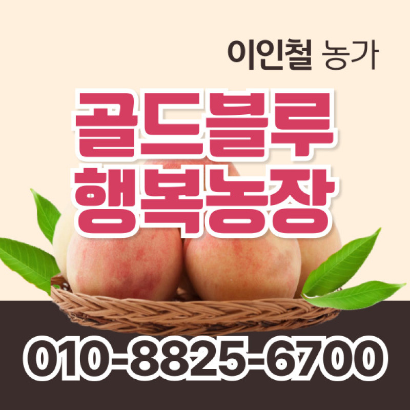 [사전예약특가] 복숭아(딱복) 2kg/4kg