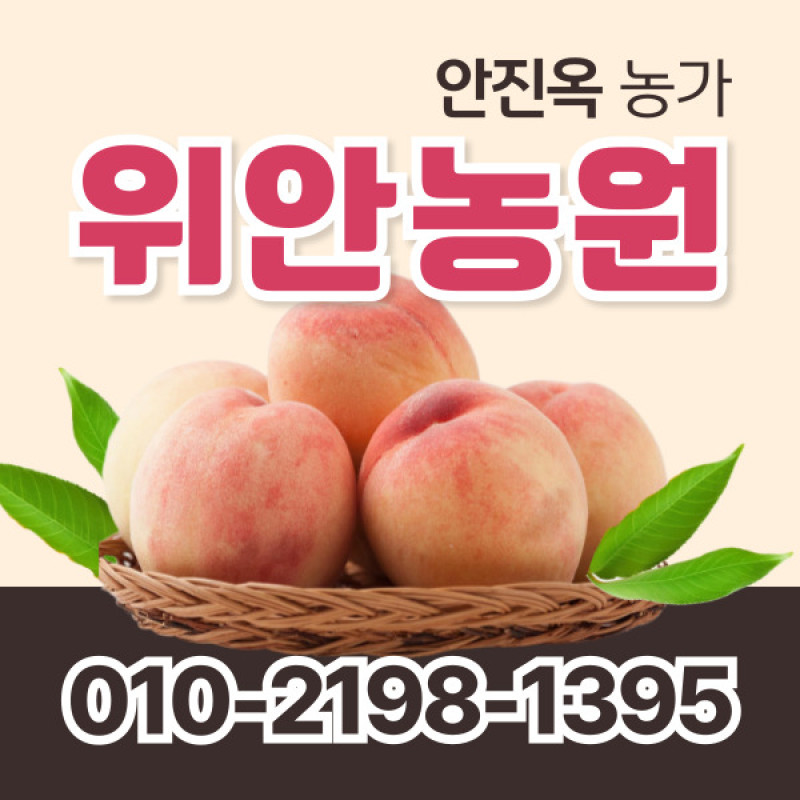 [사전예약특가] 복숭아(딱복) 2kg/4kg